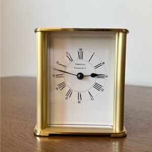 Tiffany & Co. Quartz Desk Clock - No Logo